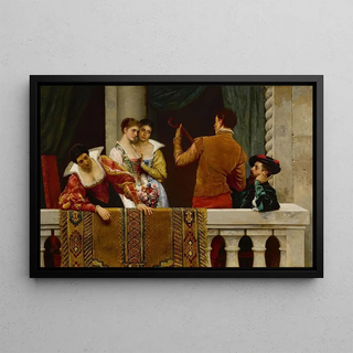 Eugen von Blaas - Festival day venice.webp