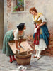 Compartir las noticias - Eugen von Blaas — vista de la obra