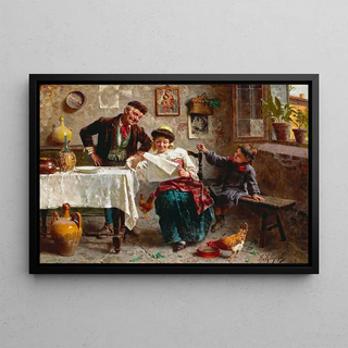 Eugenio Zampighi - La chiacchiera.webp