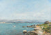 Antibes, la bahía - Eugène Boudin — vista de la obra