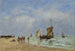 Berck L'gear of boats - Eugène Boudin — artwork view