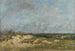 Berck, las dunas en mal tiempo - Eugène Boudin — vista de la obra