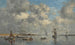 Camaret, el estuario - Eugène Boudin — vista de la obra