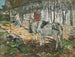 Caballo normando - Eugène Boudin — vista de la obra