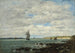 Costa de Bretaña - Eugène Boudin — vista de la obra