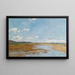 Deauville Le Rivage - Eugène Boudin — cuadro enmarcado en la pared