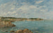 Douarnenez, la bahía vista desde la isla Tristan - Eugène Boudin — vista de la obra