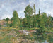 Saint-Cénery y el estanque - Eugène Boudin — vista de la obra