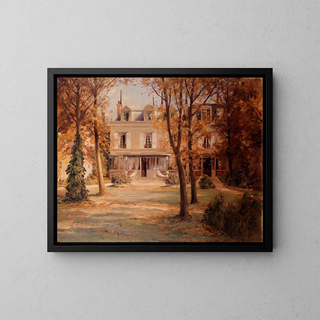 Eugne Bourgeois - La Maison de Victor Hugo  Paris avenue dEylau.webp
