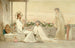The Christ at the home of Martha and Mary - Eugène Buland — artwork view