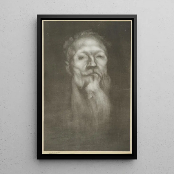 Eugne Carriere - Portrait of Auguste Rodin.webp