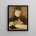 L'ajout - Eugène Carrière — framed artwork on a wall