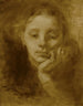 Head of Woman - Eugène Carrière — artwork view