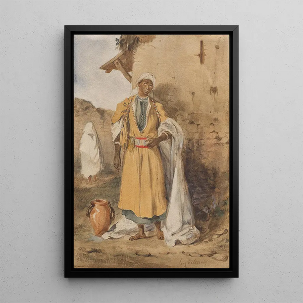 Eugne Delacroix - A Young Black Woman Fetching Water.webp