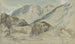 Paisaje de montaña - Eugène Delacroix — vista de la obra