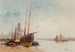 Bateaux au port - Eugène Galien-Laloue — vista de la obra