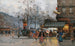 Boulevard animé Paris - Eugène Galien-Laloue — artwork view
