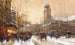 Boulevard Saint-Germain, París - Eugène Galien-Laloue — vista de la obra