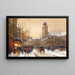 Boulevard Saint-Germain, París - Eugène Galien-Laloue — cuadro enmarcado en la pared