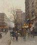 La Porte Saint-Denis Paris - Eugène Galien-Laloue — artwork view
