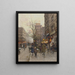 La Porte Saint-Denis Paris - Eugène Galien-Laloue — framed artwork on a wall