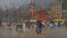 The Moulin Rouge, Paris - Eugène Galien-Laloue — artwork view