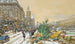 Le Quai aux Fleurs et la Conciergerie - Eugène Galien-Laloue — artwork view