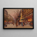 Les Grands Boulevards près du théâtre des Variétés - Eugène Galien-Laloue — framed artwork on a wall