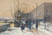 Les bords de la Seine près de Châtelet - Eugène Galien-Laloue — artwork view