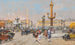 Place de la Concorde - Eugène Galien-Laloue — vista de la obra