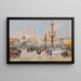 Place de la Concorde - Eugène Galien-Laloue — cuadro enmarcado en la pared