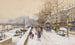 Quai des Célestins - Eugène Galien-Laloue — artwork view