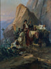 Souvenir of the trip from Paris to Cádiz made in 1846 by Alexandre Dumas and his friends - Eugène Giraud — artwork view