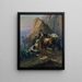 Souvenir of the trip from Paris to Cádiz made in 1846 by Alexandre Dumas and his friends - Eugène Giraud — framed artwork on a wall