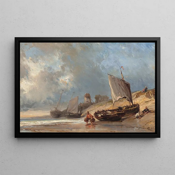 Eugne Isabey - Pcheurs mare basse.webp
