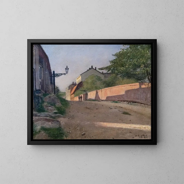 Dbelnsgatan - Eugène Jansson — cuadro enmarcado en la pared
