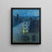 Crepúsculo - Eugène Jansson — cuadro enmarcado en la pared