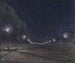 Hornsgatan la noche - Eugène Jansson — vista de la obra