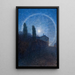 Halo lunar - Eugène Jansson — cuadro enmarcado en la pared
