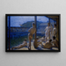 Bains de mer - Eugène Jansson — cuadro enmarcado en la pared