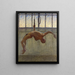 Gimnasta en anillos I - Eugène Jansson — cuadro enmarcado en la pared
