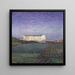 La periferia de la ciudad - Eugène Jansson — cuadro enmarcado en la pared