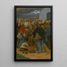 Farewell - Eugène Laermans — framed artwork on a wall