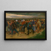 Última visión - Eugène Laermans — cuadro enmarcado en la pared