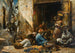 Un mercado animado - Eugène Pavy — vista de la obra