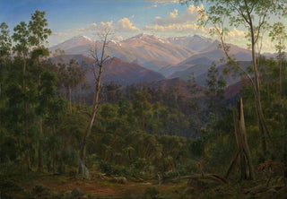 Eugne von Gurard - Mount Kosciusko seen from the Victorian border.webp