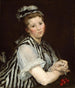 Niña con cerezas - Eva Gonzalès — vista de la obra