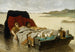 Los hijos de Clovis II - Évariste Vital Luminais — vista de la obra