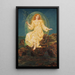 Light in the Darkness - Evelyn De Morgan — framed artwork on a wall