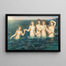 The Sirens - Evelyn De Morgan — framed artwork on a wall